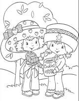 coloriage charlotte mange des cookies
